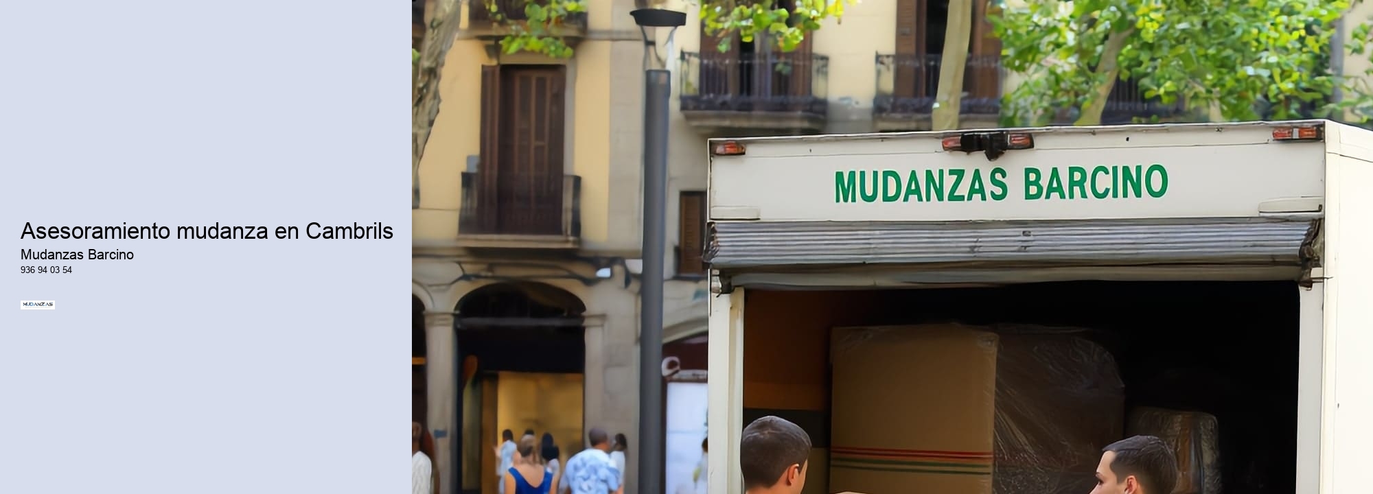 Asesoramiento mudanza en Cambrils 