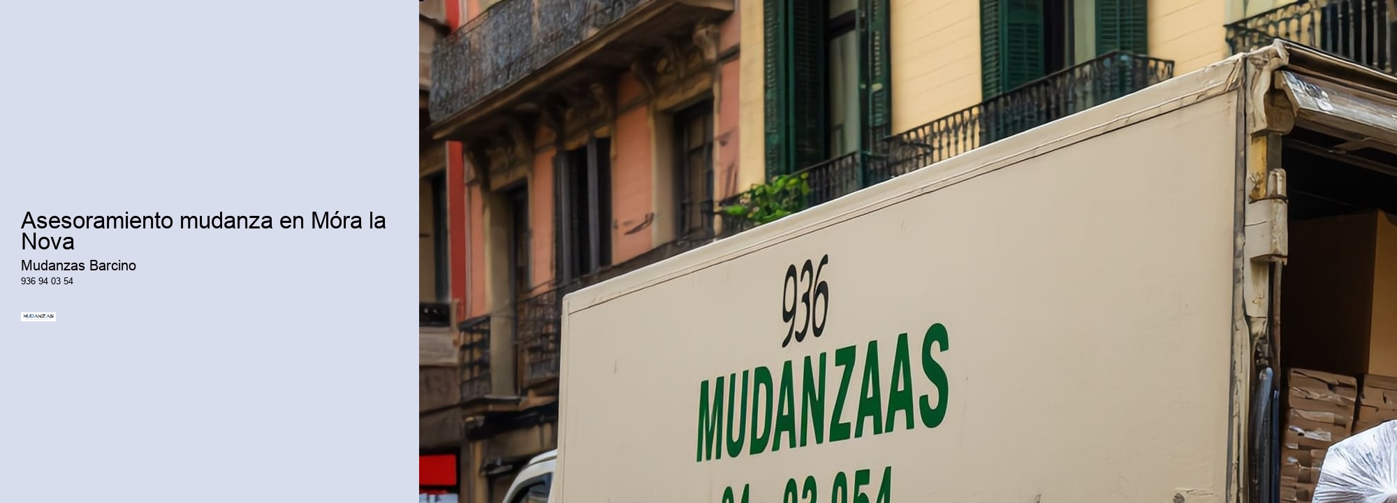 Asesoramiento mudanza en Móra la Nova 