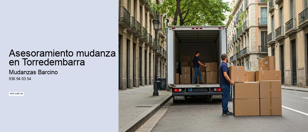 Asesoramiento mudanza en Torredembarra 
